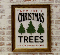Christmas Tree Farms Sign