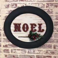 Noel Oval Sign - One of a Kind!