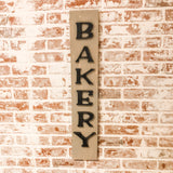 The Bakery Door Sign