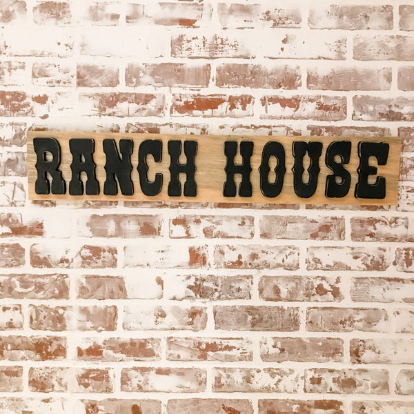 Ranch House Sign