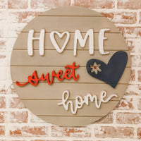 The Patriotic Sweet Home Sign
