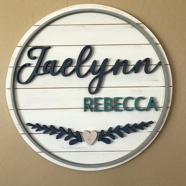The Forever My Daughter Name Sign