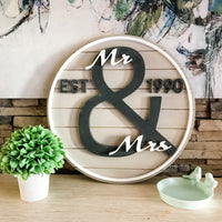 The Modern Mr. & Mrs. Sign