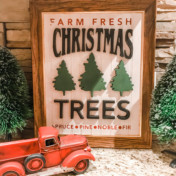 Christmas Tree Farms Sign